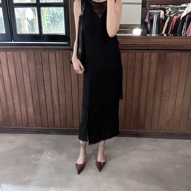 ISABEL MARANT sheer sleeveless dress