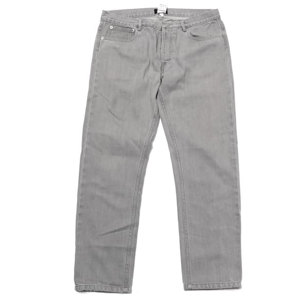 A.P.C 쁘띠 뉴 스탠다드 그레이 셀비지 데님 팬츠 size 32