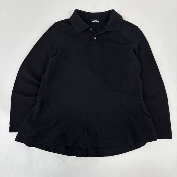 96s 꼼데가르송 트리콧 절개 니트