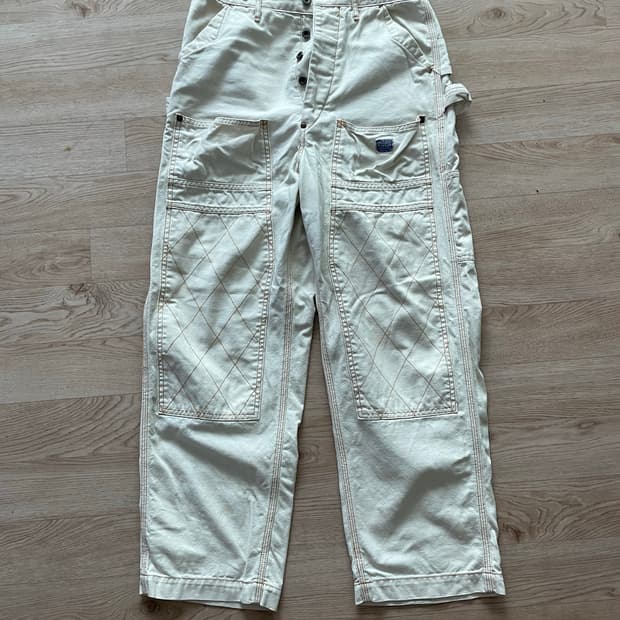 캐피탈 럼버팬츠 키나리 더블니 팬츠 1size
