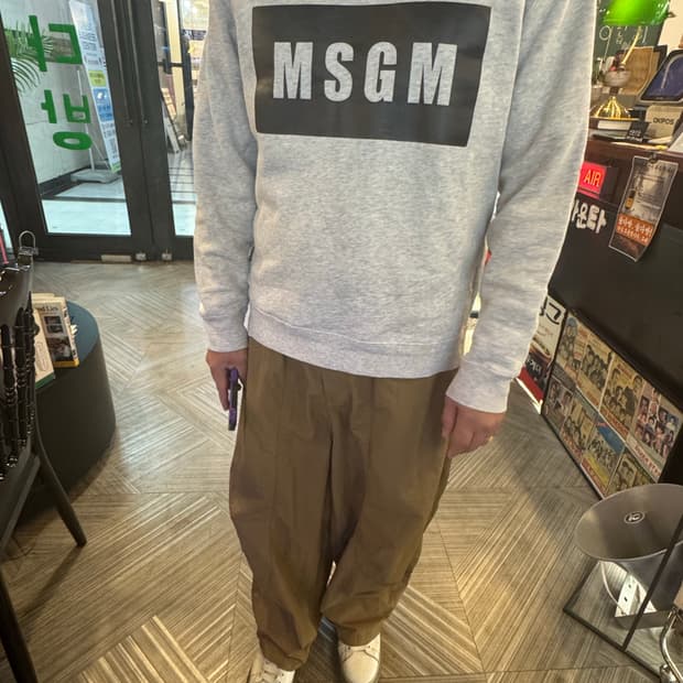 Msgm 맨투맨