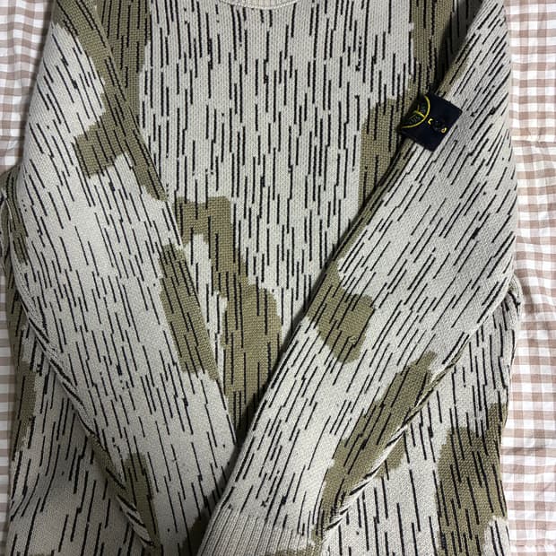 스톤아일랜드 레인 니트