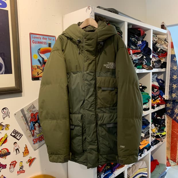 노스페이스 폴라다운 패딩점퍼