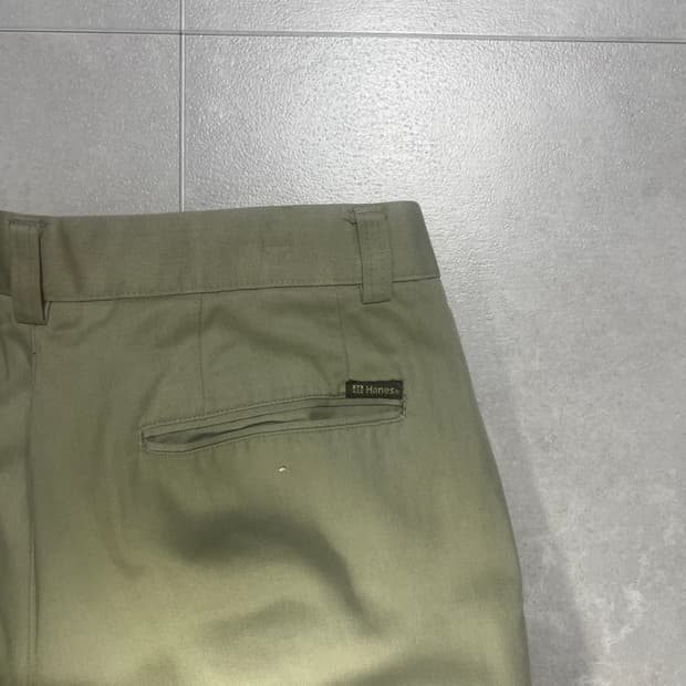 [32] 90-00s 헤인즈 면바지 치노팬츠 연카키