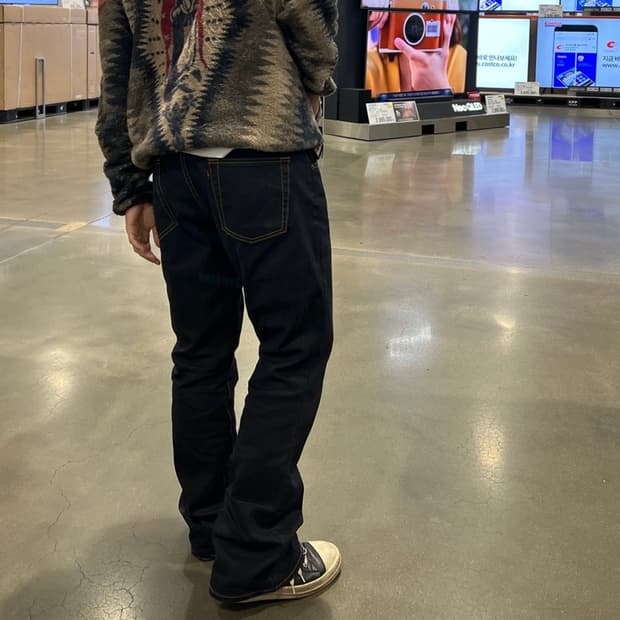 빈티지 리바이스 525 부츠컷 플레어핏 데님 (32정도)