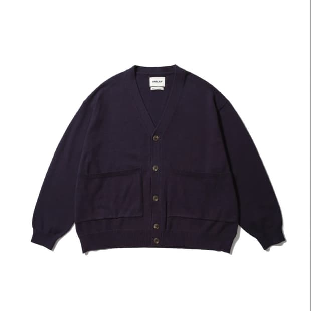 앵글런 가디건 퍼플