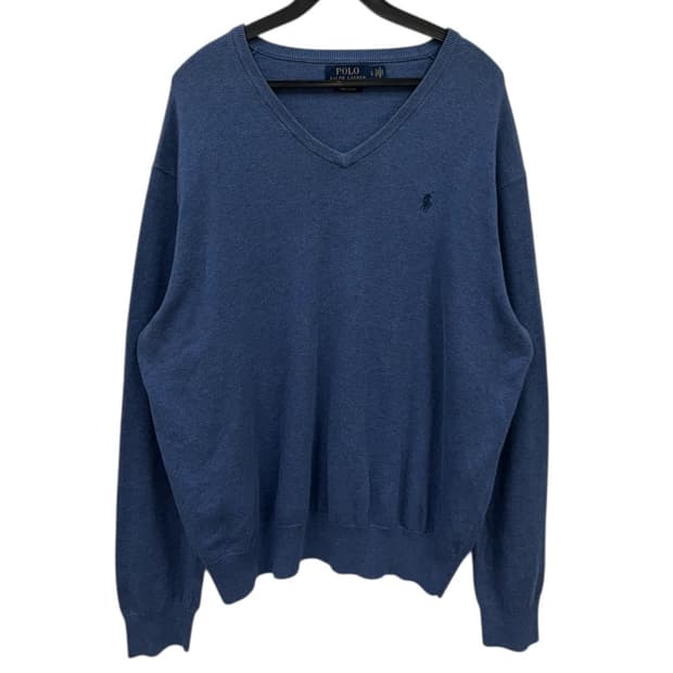 폴로랄프로렌 v넥 울니트  