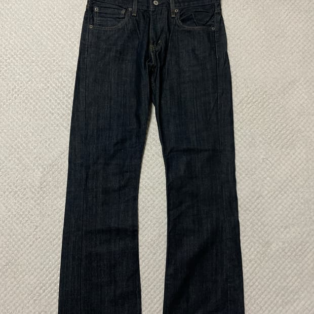 [31X30] 리바이스 527 플레어 핏 부츠컷 데님 팬츠 인디고