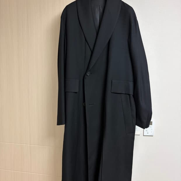 우영미 숄카라 버클 코트 48