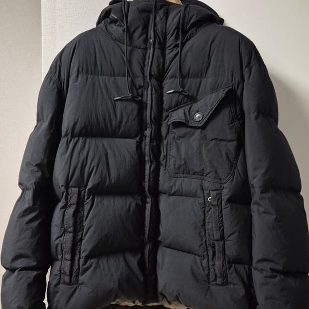 텐씨(Ten C) / 서바이벌 다운 자켓(블랙) / 48