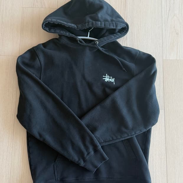 스투시 로고 후드티