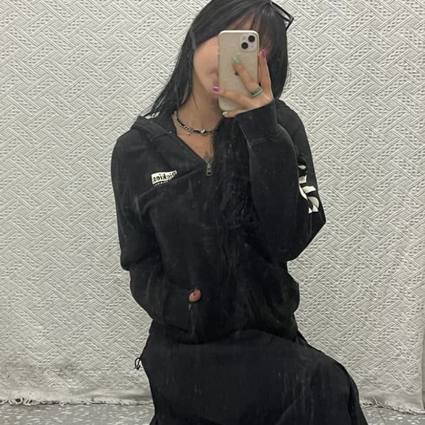 디키즈 올드스쿨 사이드 스펠 로고 후드집업 M C06603