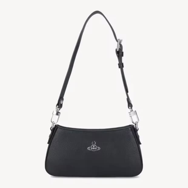 비비안웨스트우드 블랙 숄더백