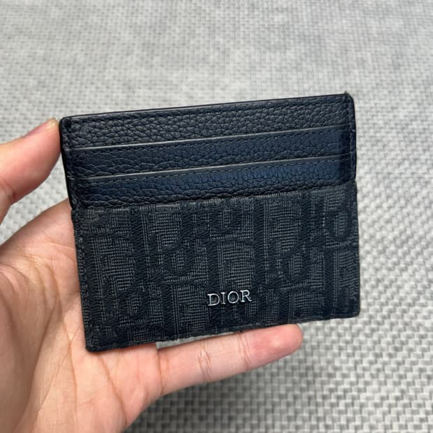 디올 오블리크 카드지갑