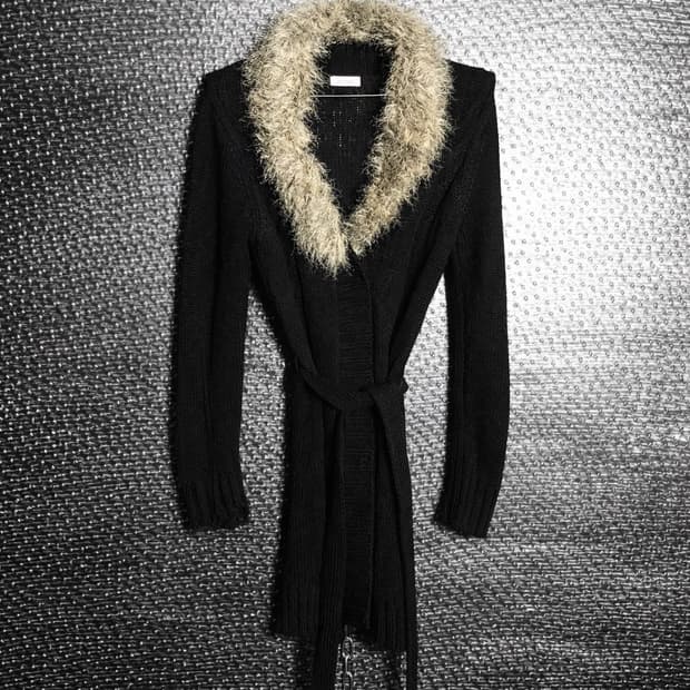 win fame 퍼 가디건