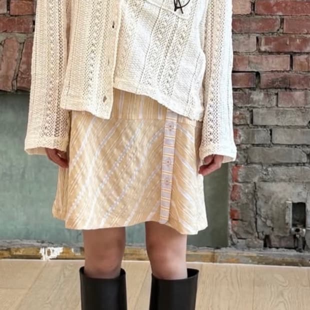 로우클래식 레이스자켓 아이보리 s사이즈