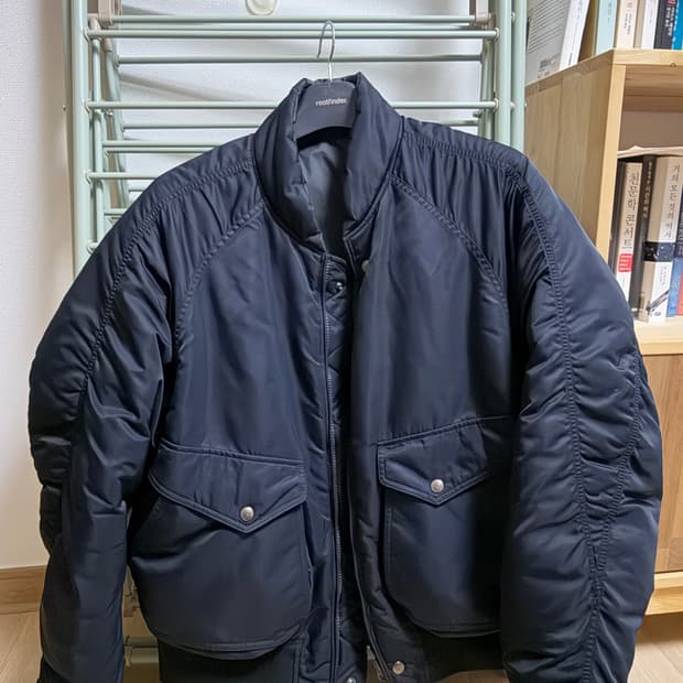 루트파인더 파일럿 파카 잉크블랙/스모키블랙 L