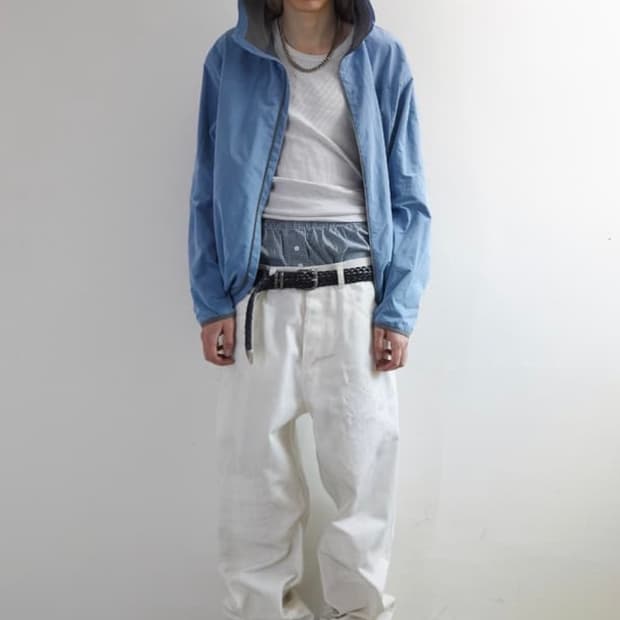 파아카이브 화이트 더티 워시드 데님