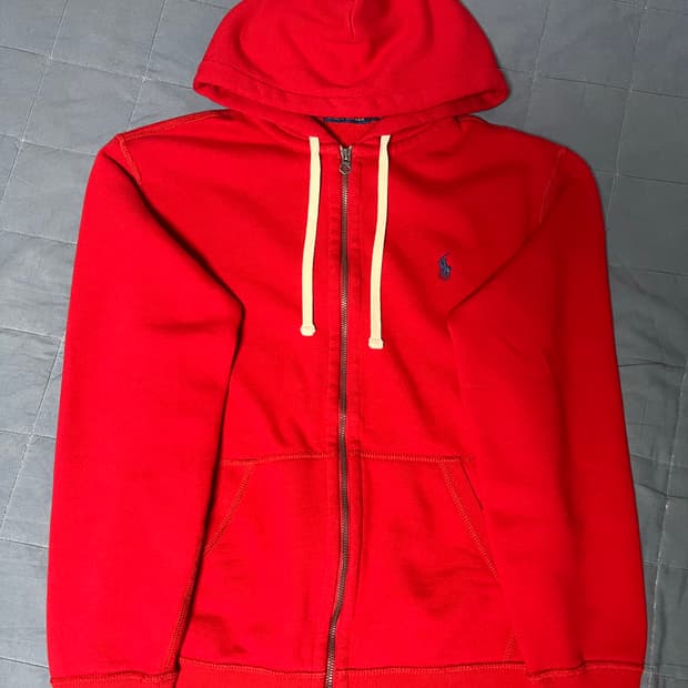 폴로 후드집업 m 정품