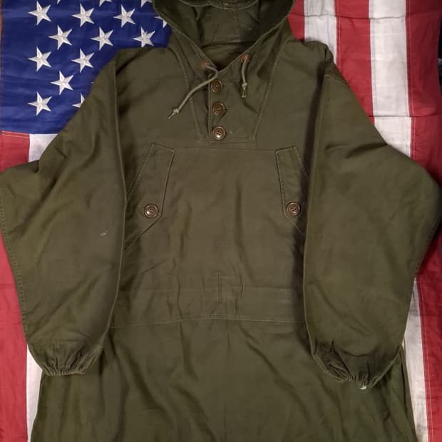 오리지날 40's WW2 산악 M43 아노락 파카