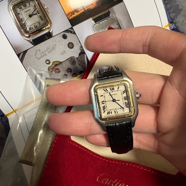 [M]까르띠에 팬더 콤비 미디움