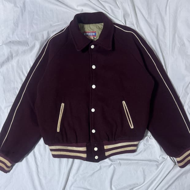 70s usa empire sporting goods 울 스타디움 자켓