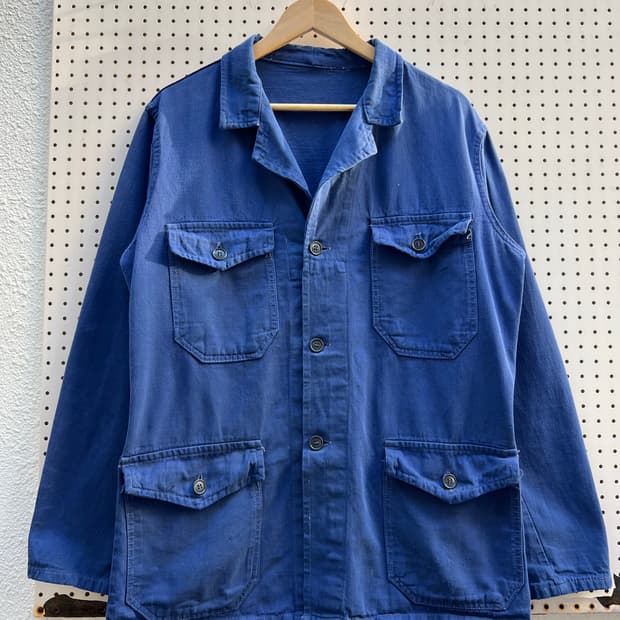 OLD VINTAGE 4 POCKET FRENCH 빈티지프렌치워크자켓