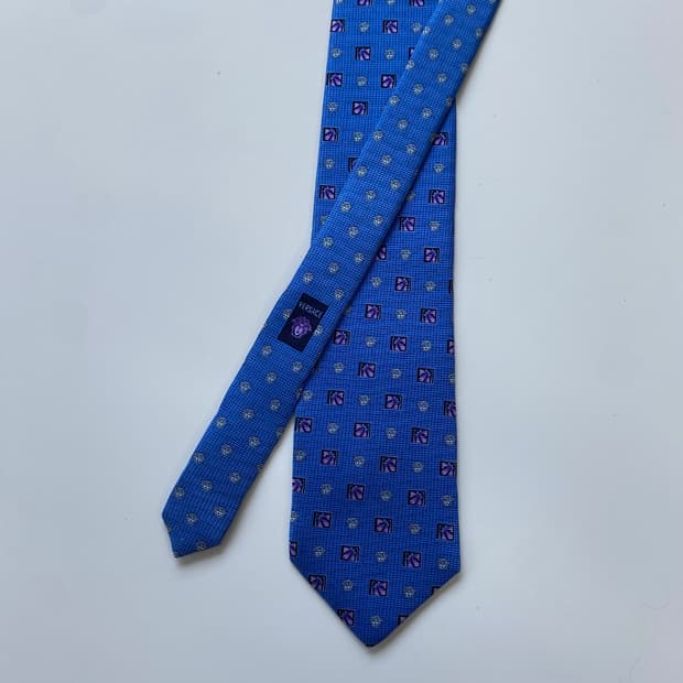 Gianni Versace 베르사체 모노그램 정품 명품넥타이