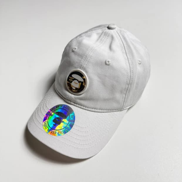 에이프 AAPE 문페이스 시그니처 볼캡 PR2238