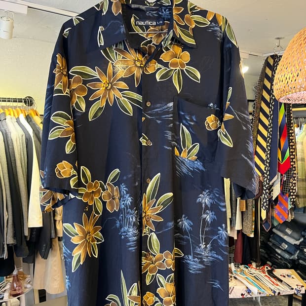 90년대 노티카 레이온 셔츠