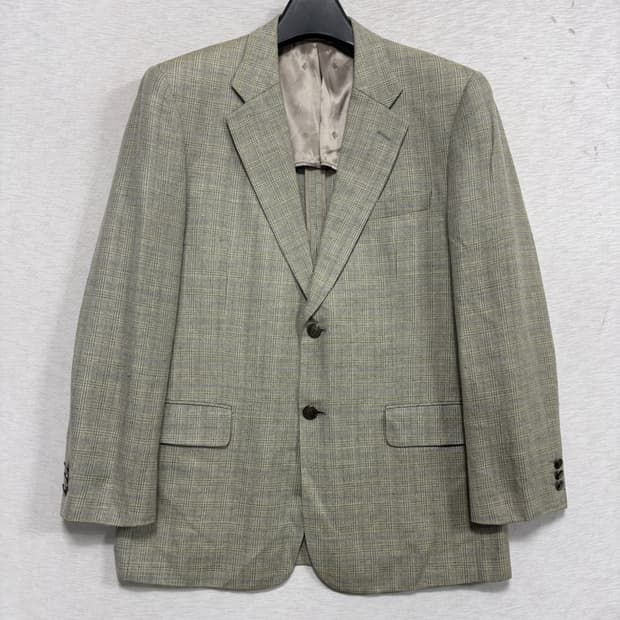 지방시 무슈 체크 린넨블랜드 자켓