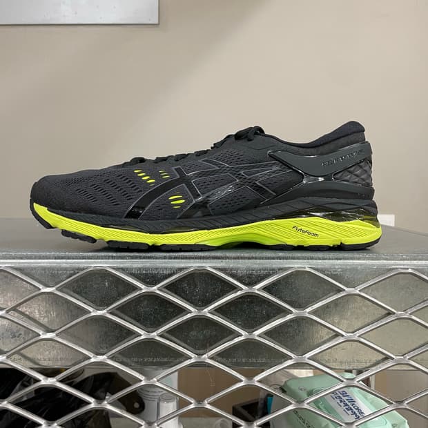 아식스 젤카야노 24 블랙 그린 290 (gr-4378)