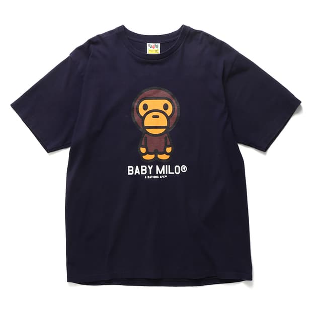 A BATHING APE Baby Milo Tee