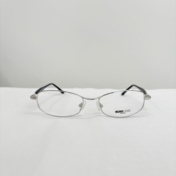 MICHIKO LONDON 미치코런던 실버 스퀘어 메탈테