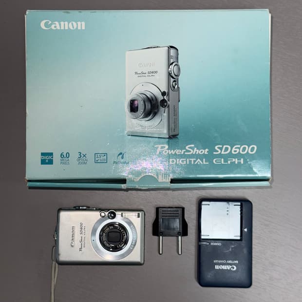 캐논 익서스60 (=파워샷 sd600)