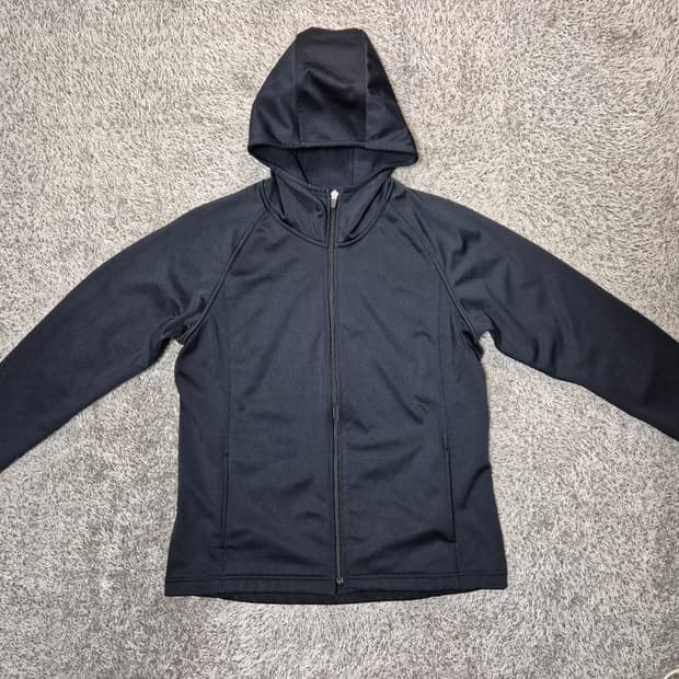 유니클로 여성 기모 후드 집업 자켓 XL