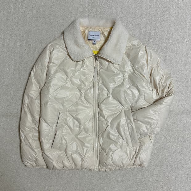 쥬시꾸뛰르 골프 퀄팅 다운 자켓