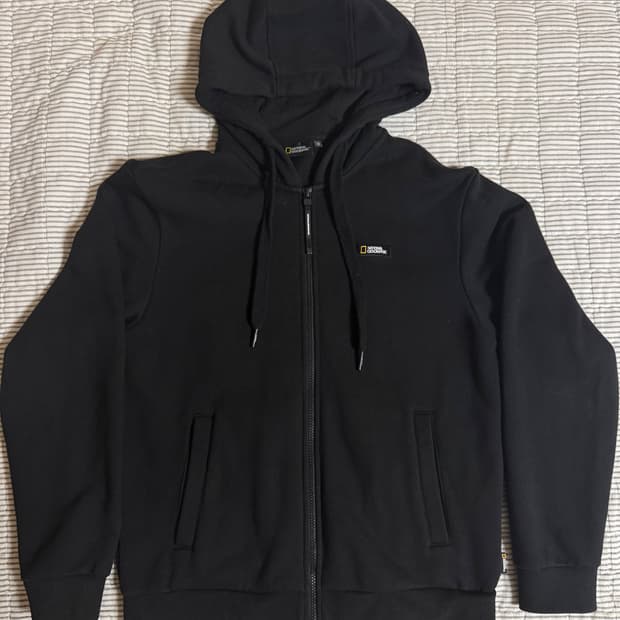 내셔널지오그래픽 판테일 베이직 트레이닝 후디 풀집업