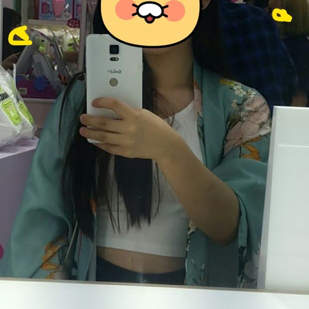 자라 기모노 로브 (빈티지)