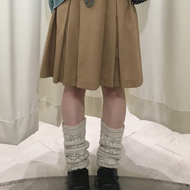 any sis pleats skirt