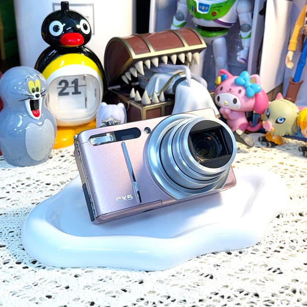 [💖리코 감성] 리코 RICOH CX5 핑크 레트로 디지털 카메라