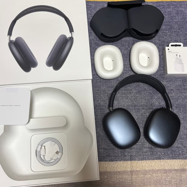 에어팟 맥스 2세대 c타입 미드나이트