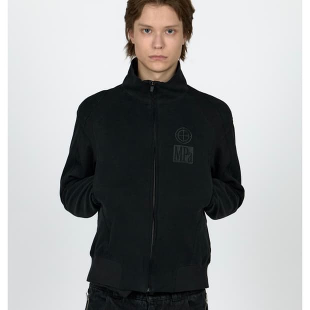 MPa CONTRAST ZIPPED JACKET