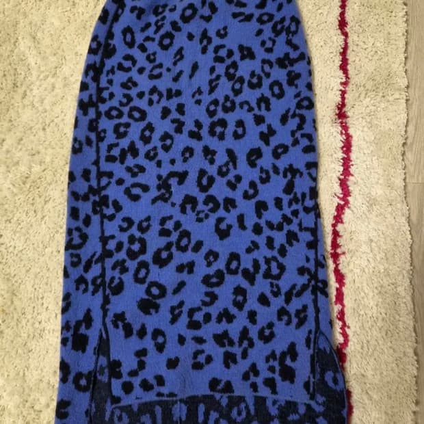 타임 울캐시미어 스커트 F