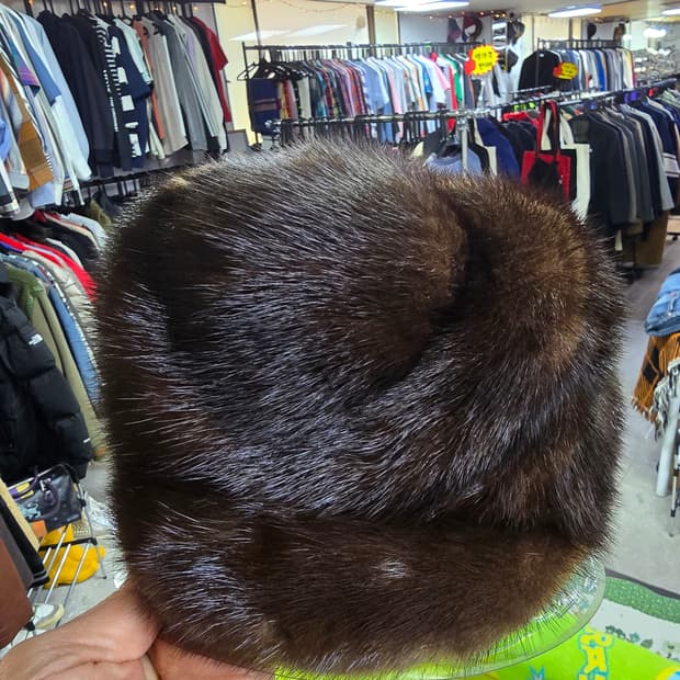 밍크모자 방한모 (1372)