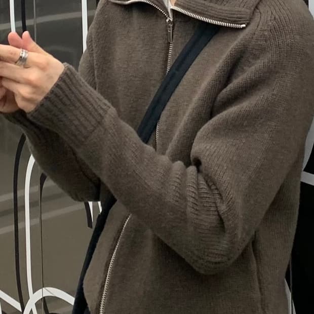 M) 자크뮈스 니트 집업