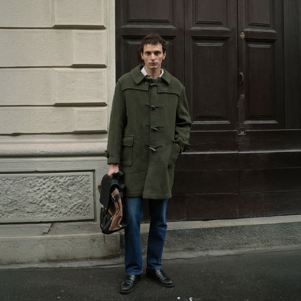 Burberrys 울 더플 코트 (Made in England)