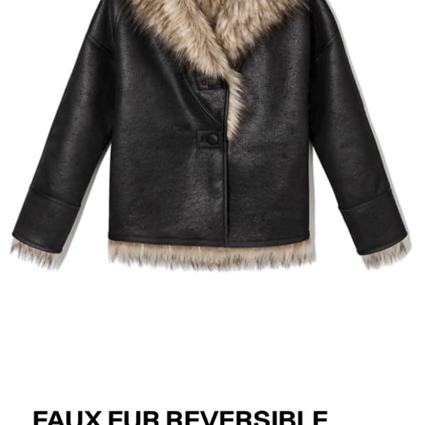 오픈와이와이 open yy 레더 퍼 자켓 새상품