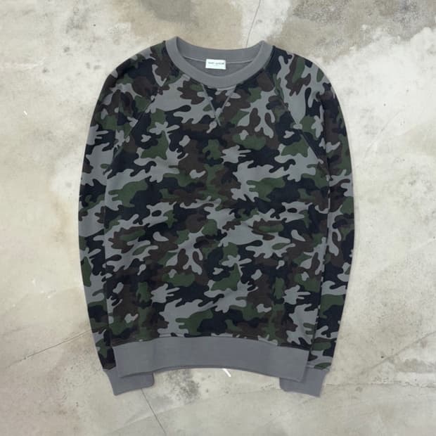 SS15 Saint Laurent ‘Psych Rock’ Crewneck