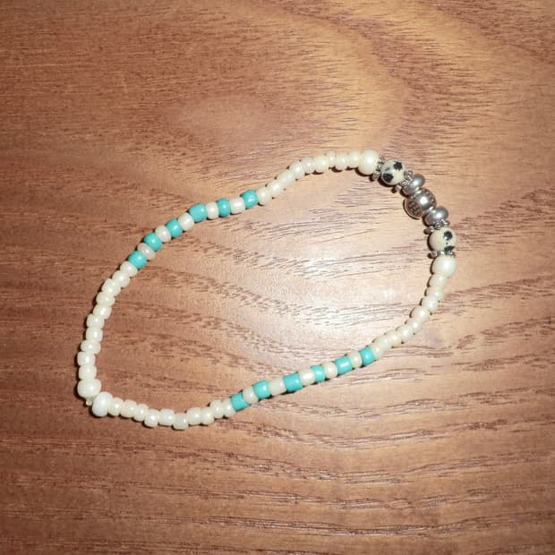 핸드메이드 빈티지 비즈팔찌